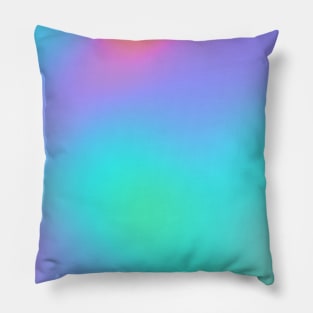 Rainbow Colors Gorgeous Gradient Pillow