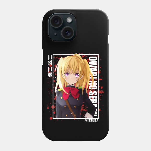 Mitsuba Sangu - Owari no Seraph Phone Case by Otaku Emporium