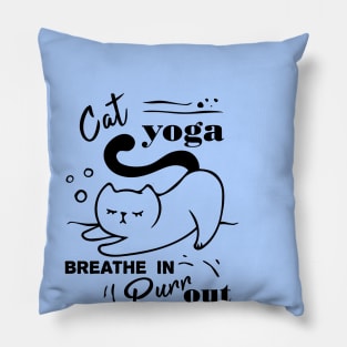 Cat Yoga Pillow