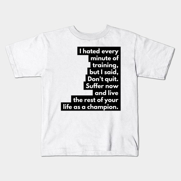 champion training shirt