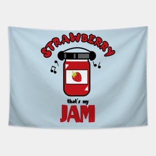 Strawberry That’s My Jam Tapestry