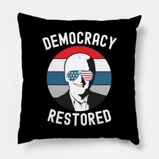 Democracy Restored Pillow