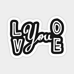 Love you, good gifts for her Magnet