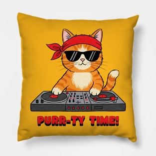 Purr-ty Time! – DJ Cat Droppin’ Beats & Pawsitivity Pillow