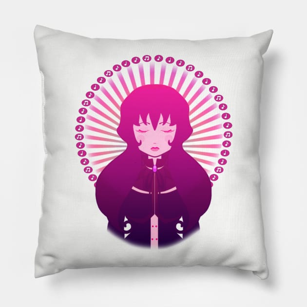 Pink Dolly Luka Pillow by ChelsieJ22