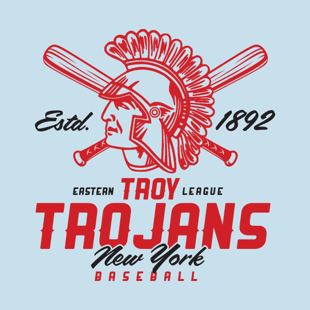 Troy Trojans by MindsparkCreative