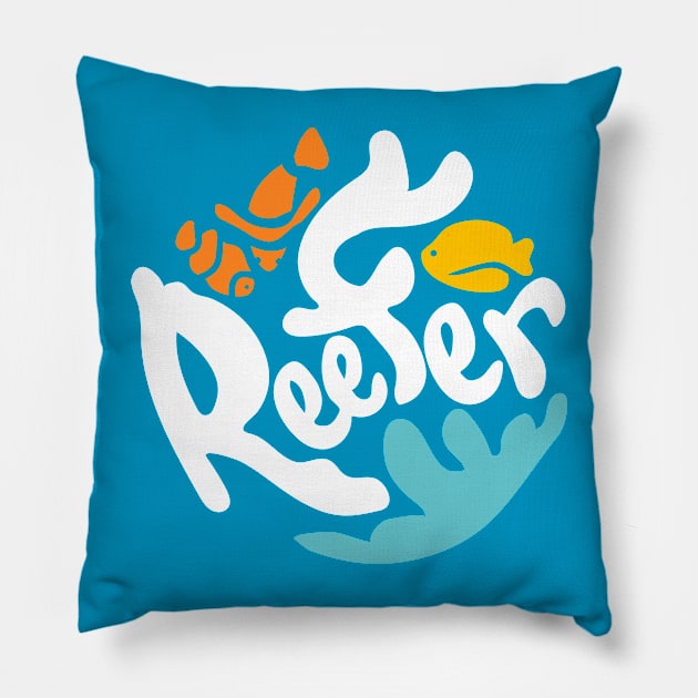 Reefer TShirt Pillow by lamarosmith