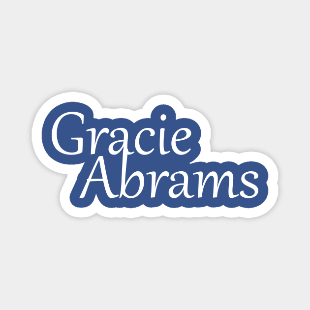 gracie abrams 1 Magnet by trenda back