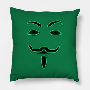 green face Pillow