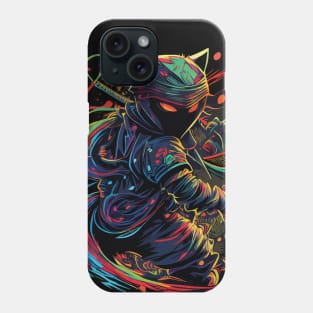 Get Your Ninja Cat T-Shirt and Express Your Style Phone Case