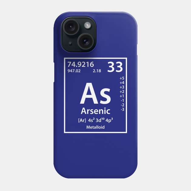 Arsenic Element Phone Case by cerebrands