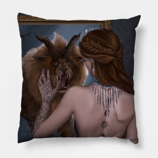 Self-Portrait  |  Feyre (ACOTAR) Pillow