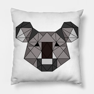 Koala Bear Abstract Pillow