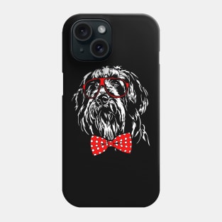 Funny Cute Bearded Collie dog mom Phone Case