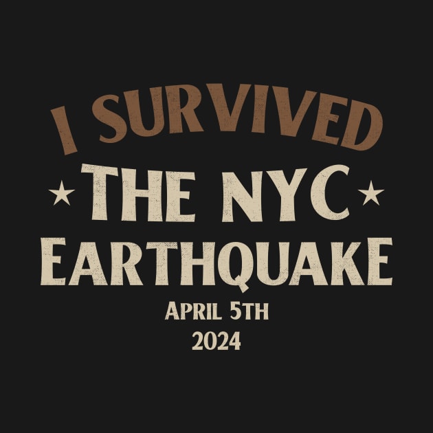 I Survived The NYC Earthquake April 5th 2024 by AnKa Art