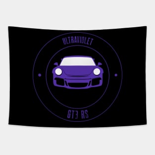 Ultraviolet Porsche 911 GT3 RS Tapestry