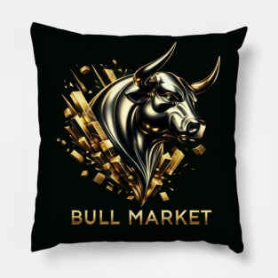 Bull Market Pillow