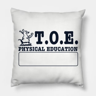 T.O.E Physical Education Pillow