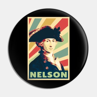 Horatio Nelson Vintage Colors Pin