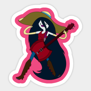 Marceline And Bubblegum Aufkleber Teepublic De