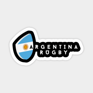 Minimalist Rugby Part 2 #012 - Argentina Rugby Fan Magnet