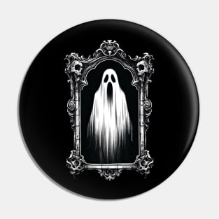 horror ghost in mirror Pin