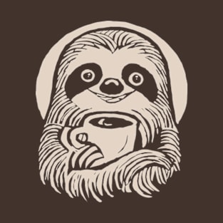 Sloth coffee T-Shirt