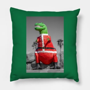 Santasaurus Rex Pillow