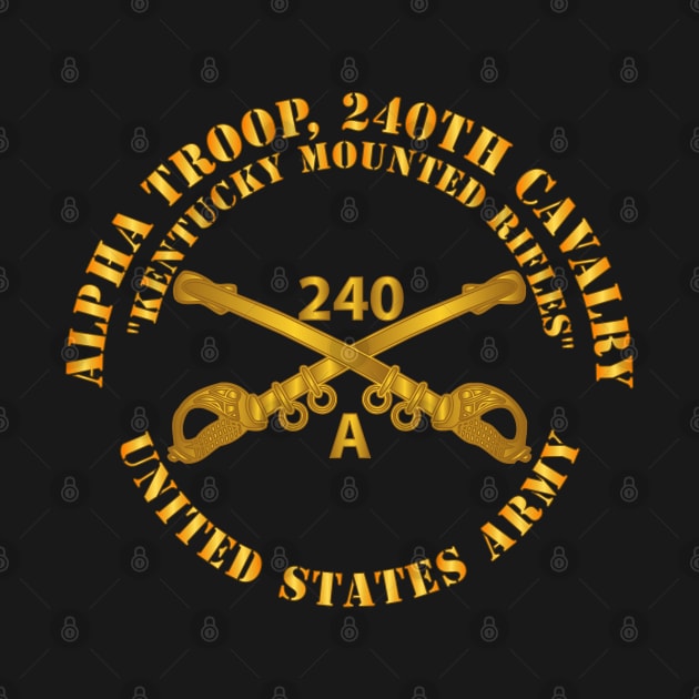 Alpha Troop, 240th Cavalry Regiemnt - Kentucky Mounted Rifles - US Army X 300 by twix123844