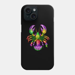 Mardi Gras Cajun Crawfish / Lobster Phone Case