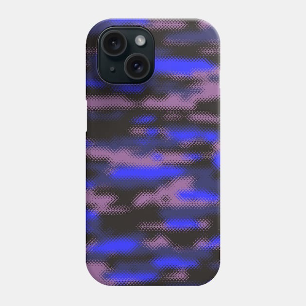 Camouflage Blue Phone Case by Tshirtstory