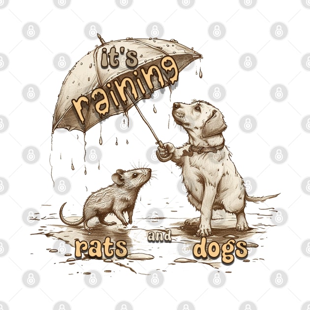 It's Raining Rats and Dogs by nonbeenarydesigns