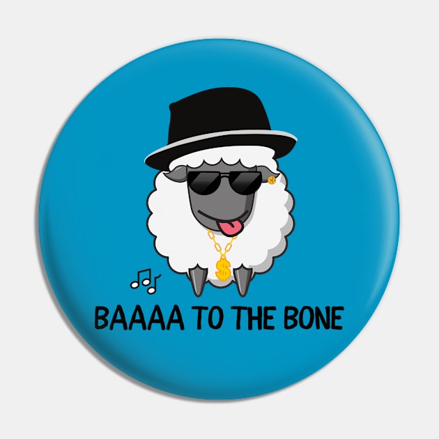 Baad to the Bone Pin by Unique Treats Designs