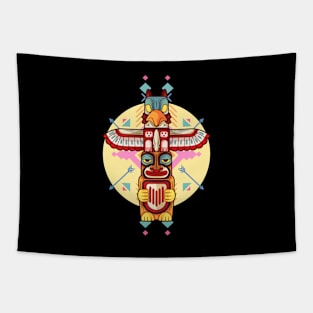 Native Americans, American Indians Totem Tapestry