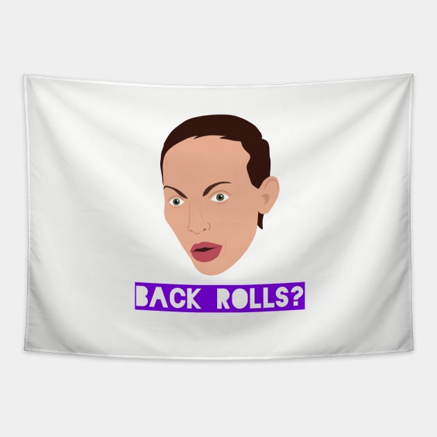 Alyssa Edwards | Back Rolls Tapestry by Jakmalone