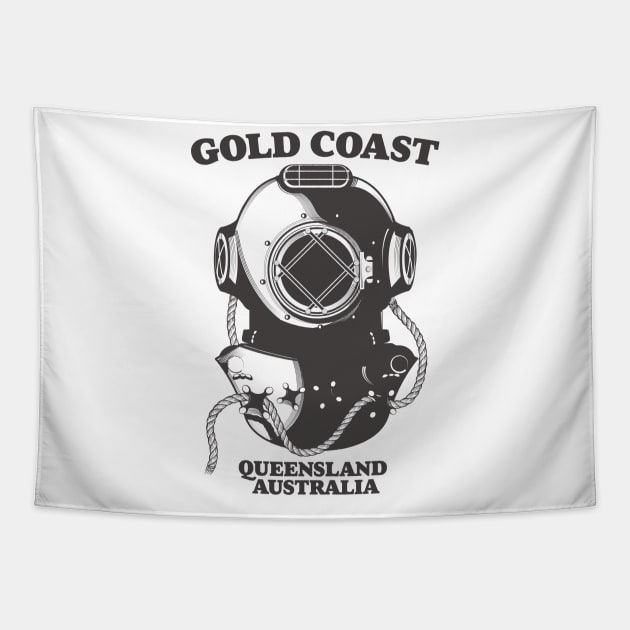 Gold Coast Tapestry by nickemporium1