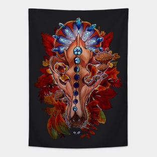 Lunar Wolf Tapestry