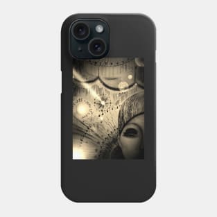 sepia supernova pierrot performer by Jackie Smith ,House of Harlequin Phone Case