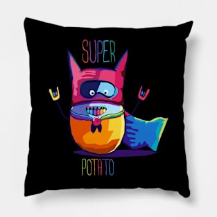 Super Potato Dad Pillow