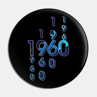 Année de naissance 1960 Pin