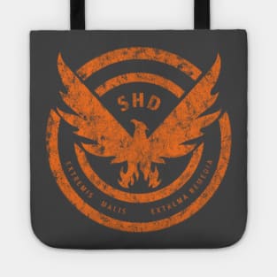 The Division SHD Worn Orange Logo Tote