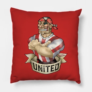 Sheffield United Pirate Mascot Pillow