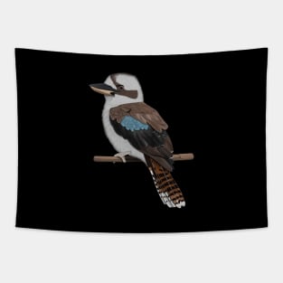 Kookaburra Bird Art Birdlover Birdwatcher Animal Ornithologist Tapestry