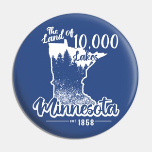 Minnesota The Land of 10,000 Lakes Pin