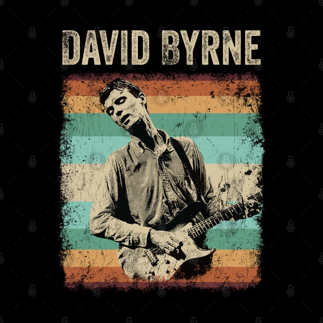 Retro Vintage David Byrne by Yopi
