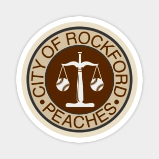 City Of Rockford Peaches Magnet