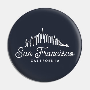 San Francisco California Pin