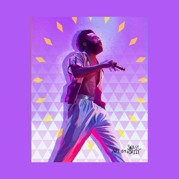 Childish Gambino / Donald Glover by snasydazzy