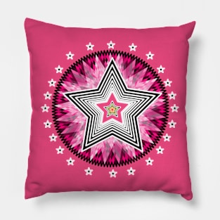 Radial star 8 Pillow