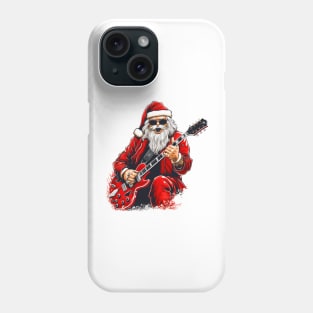 Guitar Santa Phone Case